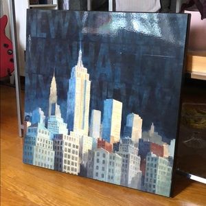 Wall Art - New York Painting Wall Art - New York Painting